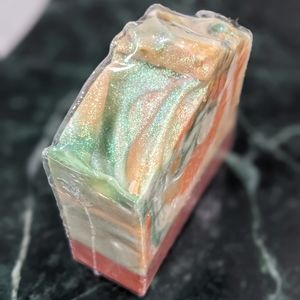 Handmade Yuzu-Scented Glitter Artisanal Soap